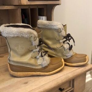 Sorel Nanook Kaufman Vintage Women Duck Snow Boots Size 7
